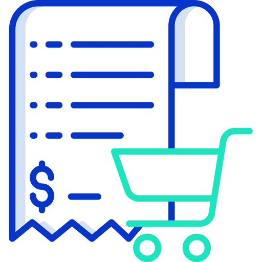 Bill commerce service bills icon