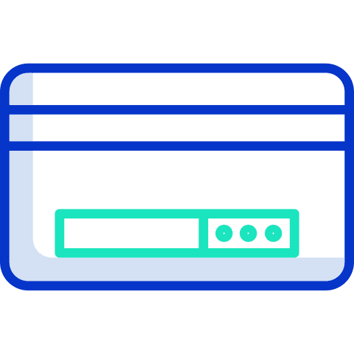 Cvv commerce and shopping cvv payment icon