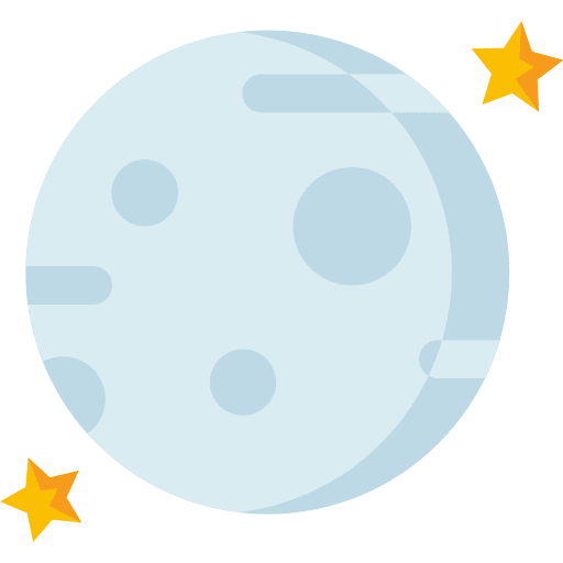 Moon meteorology full moon moon icon