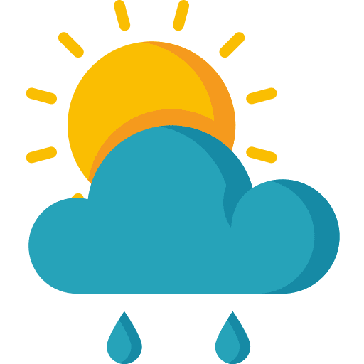 Weather raining weather rainy icon