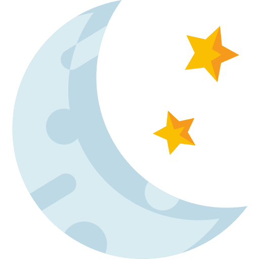 Crescent weather islamic crescent moon icon