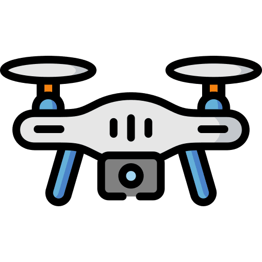 Drone technology drone electronics icon