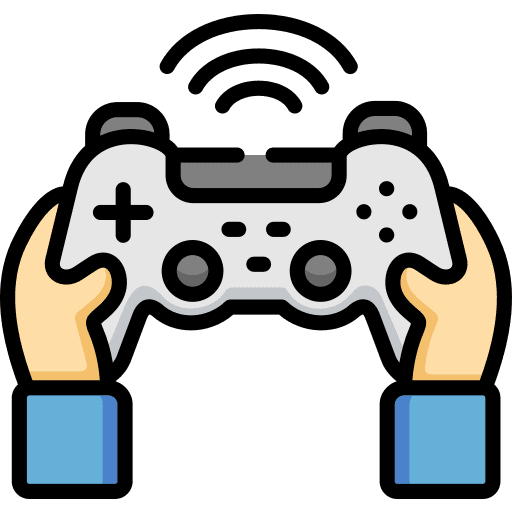 Gamepad technology gamepad wireless icon