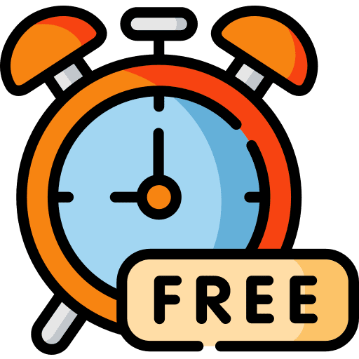 Alarm clock tools and utensils miscellaneous icon