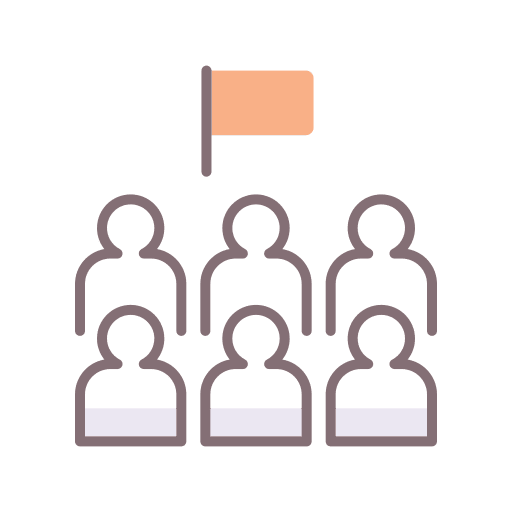 Political party politicians flag political party icon