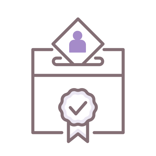 Poll poll politician candidate icon