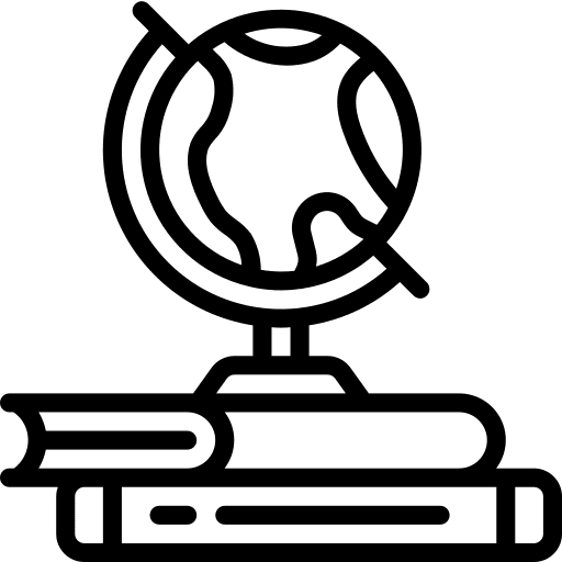 Book literature education geography icon