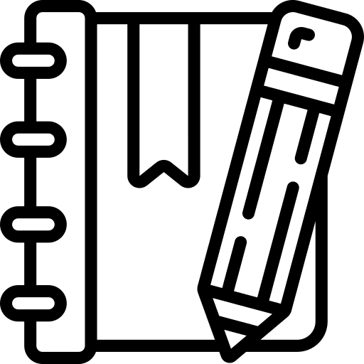 Journal workbook journal notebook icon