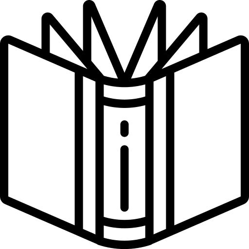 Book learning knowledge education icon