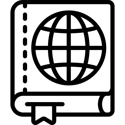 Book literature library learning icon