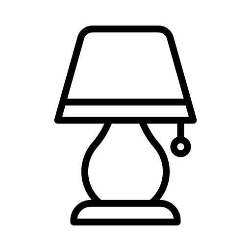 Lamp light technology lamp icon