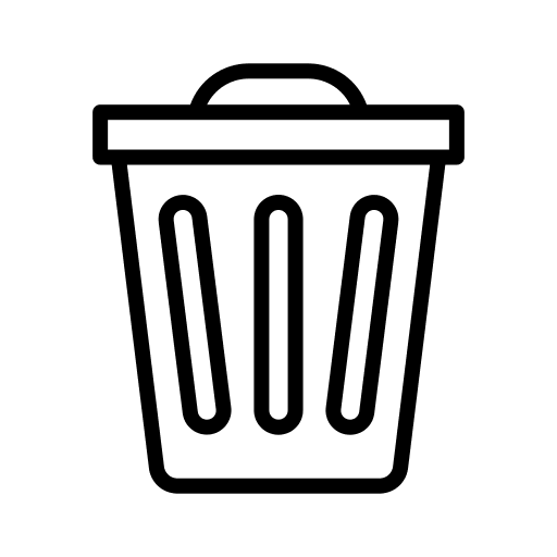 Recycle bin garbage recycling recycle bin icon