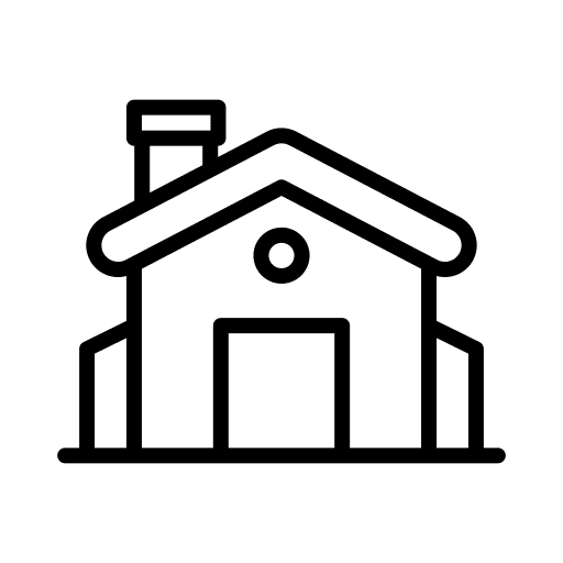 House real estate house construction icon