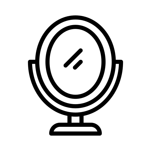 Mirror makeup miscellaneous fashion icon