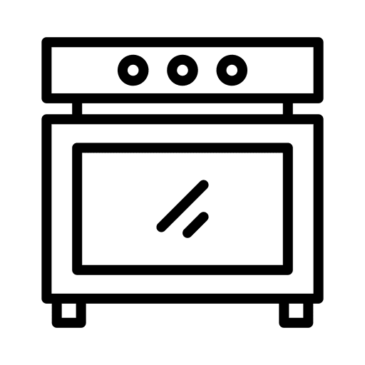 Oven food and restaurant furniture and household tools and utensils icon