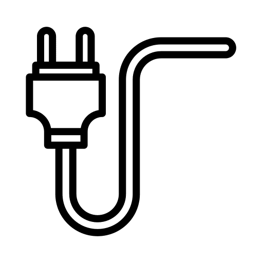 Plug tools and utensils socket energy icon