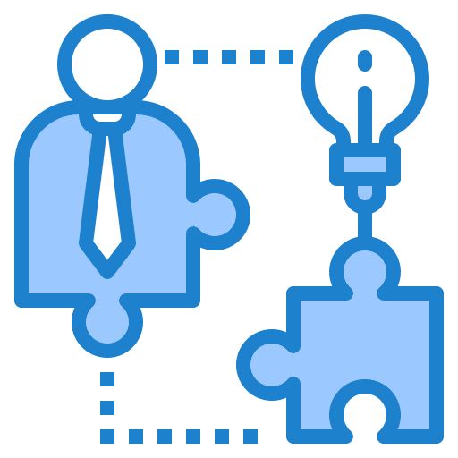 Co founder team leader worker icon