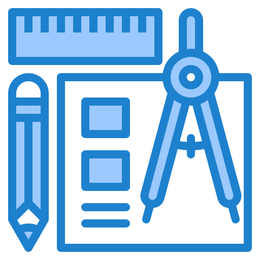 Design document draft art and design icon