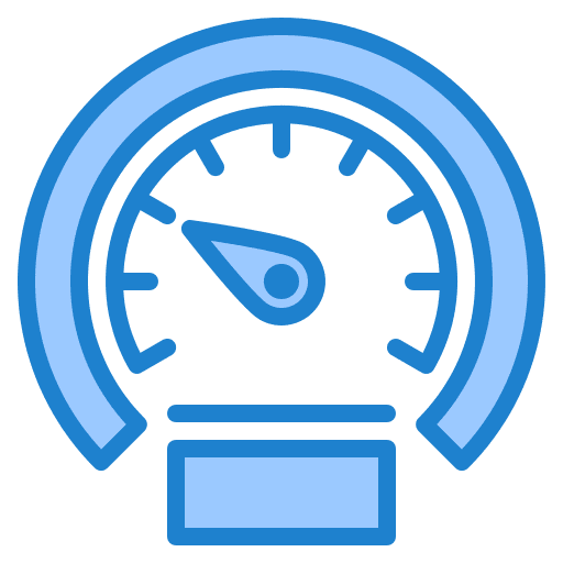 Speed efficiency business and finance mileage icon