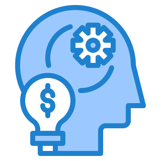 Idea idea process business and finance icon