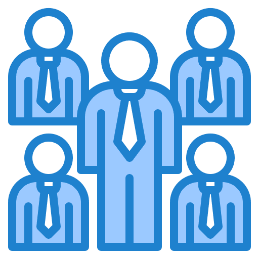 Team person business and finance user icon