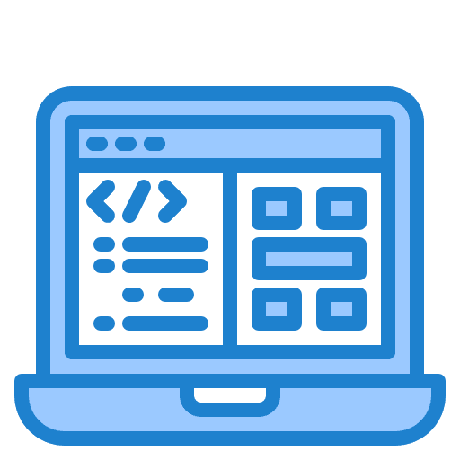 Coding edit tools seo and web browser icon