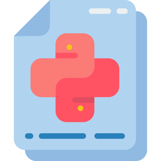 File python py file format py symbol icon
