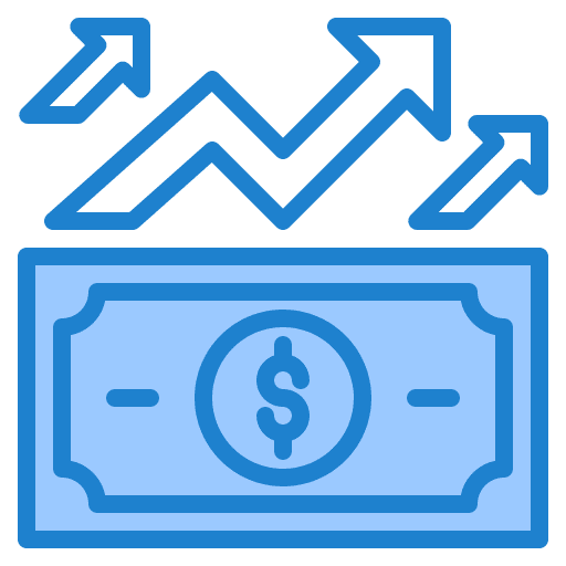 Profit business business and finance dollar icon