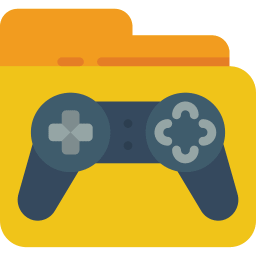 Folder file storage data storage files and folders icon