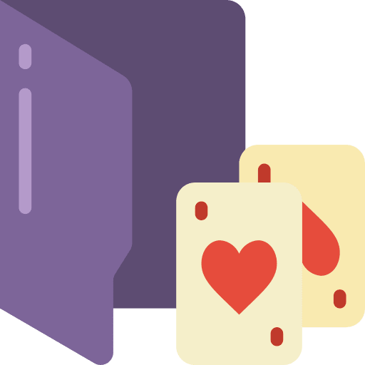 Folder game interface files and folders icon