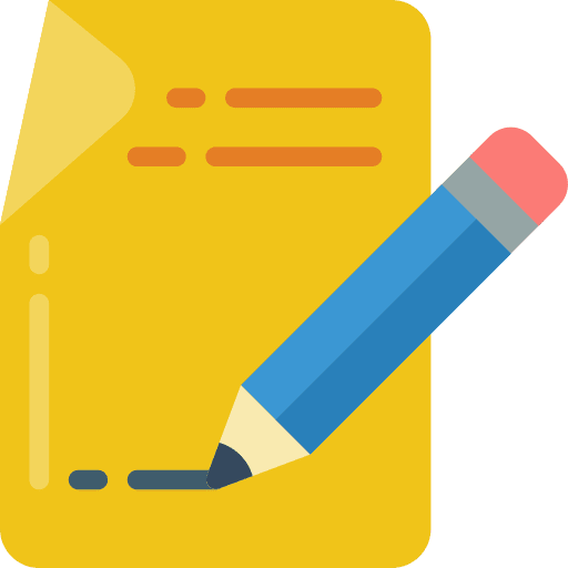 Edit edit admission paper icon