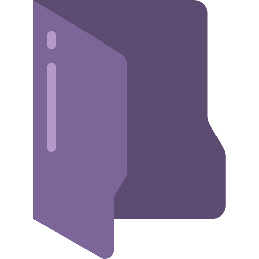 Folder file storage files and folders data storage icon