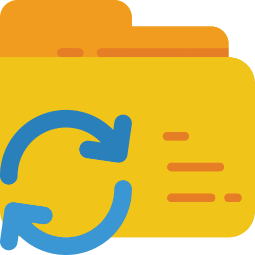 Folder sync folder load icon