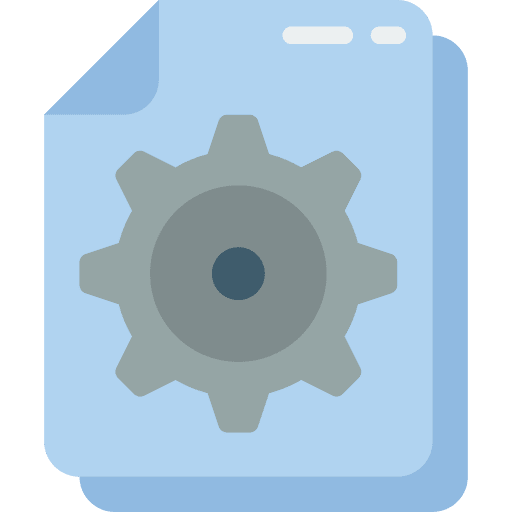 File file archive interface icon
