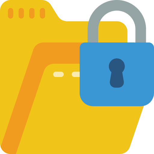 Locked lock private protected icon