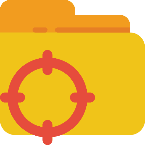 Target office material storage file storage icon