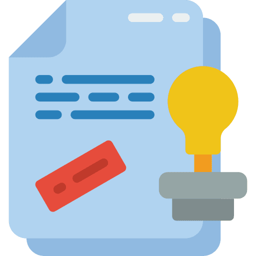 File business and finance law document icon