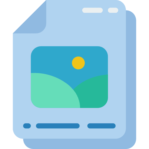 File archive document multimedia icon