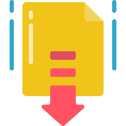 File archive installer files and folders icon