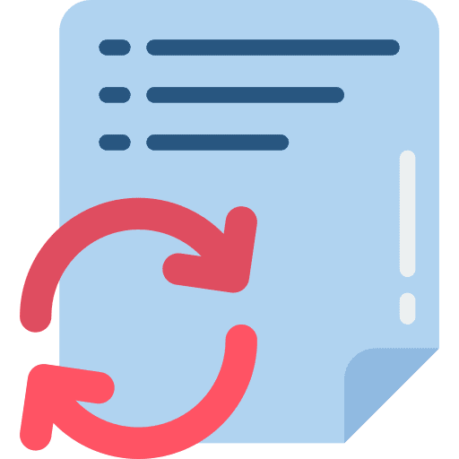 Sync sync file interface icon