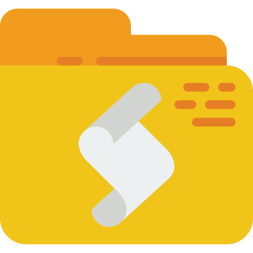 Folder files and folders file coding icon