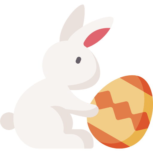Easter bunny mammal animals pet icon