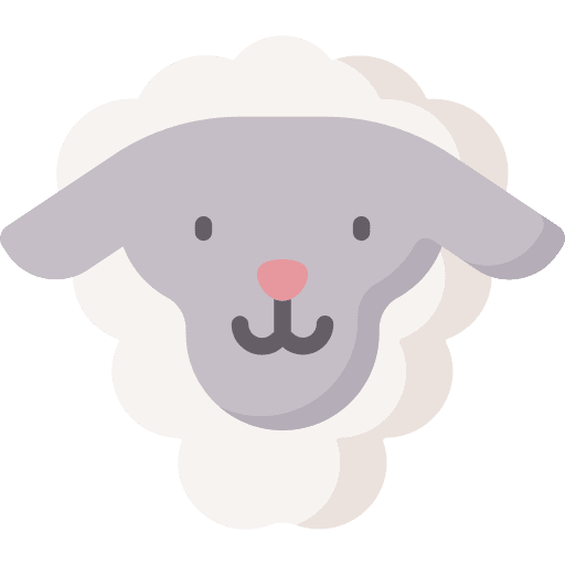 Lamb mammal animals wildlife icon