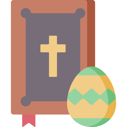 Bible bible easter egg icon