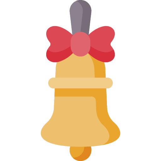 Church church birthday and party bell icon