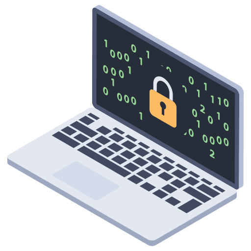 Decode code screen virus icon