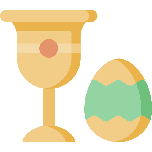 Wine wine christianity egg icon