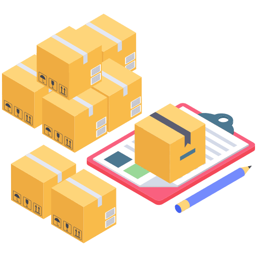 Logistics delivery package delivery products icon
