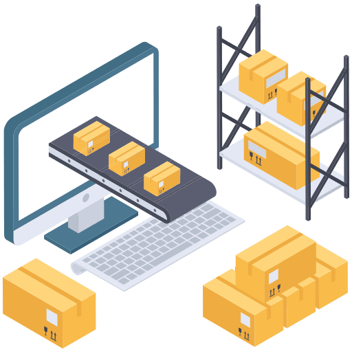 Ecommerce ecommerce logistics shipping icon
