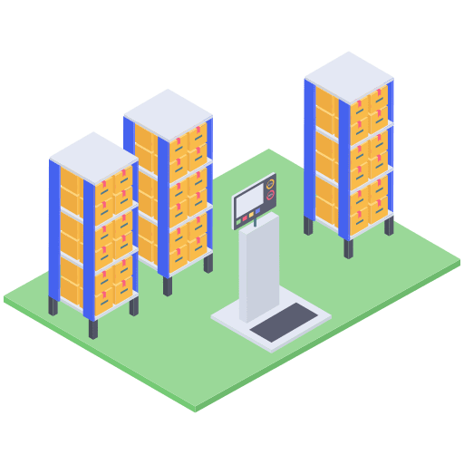 Warehouse logistics delivery delivery warehouse icon